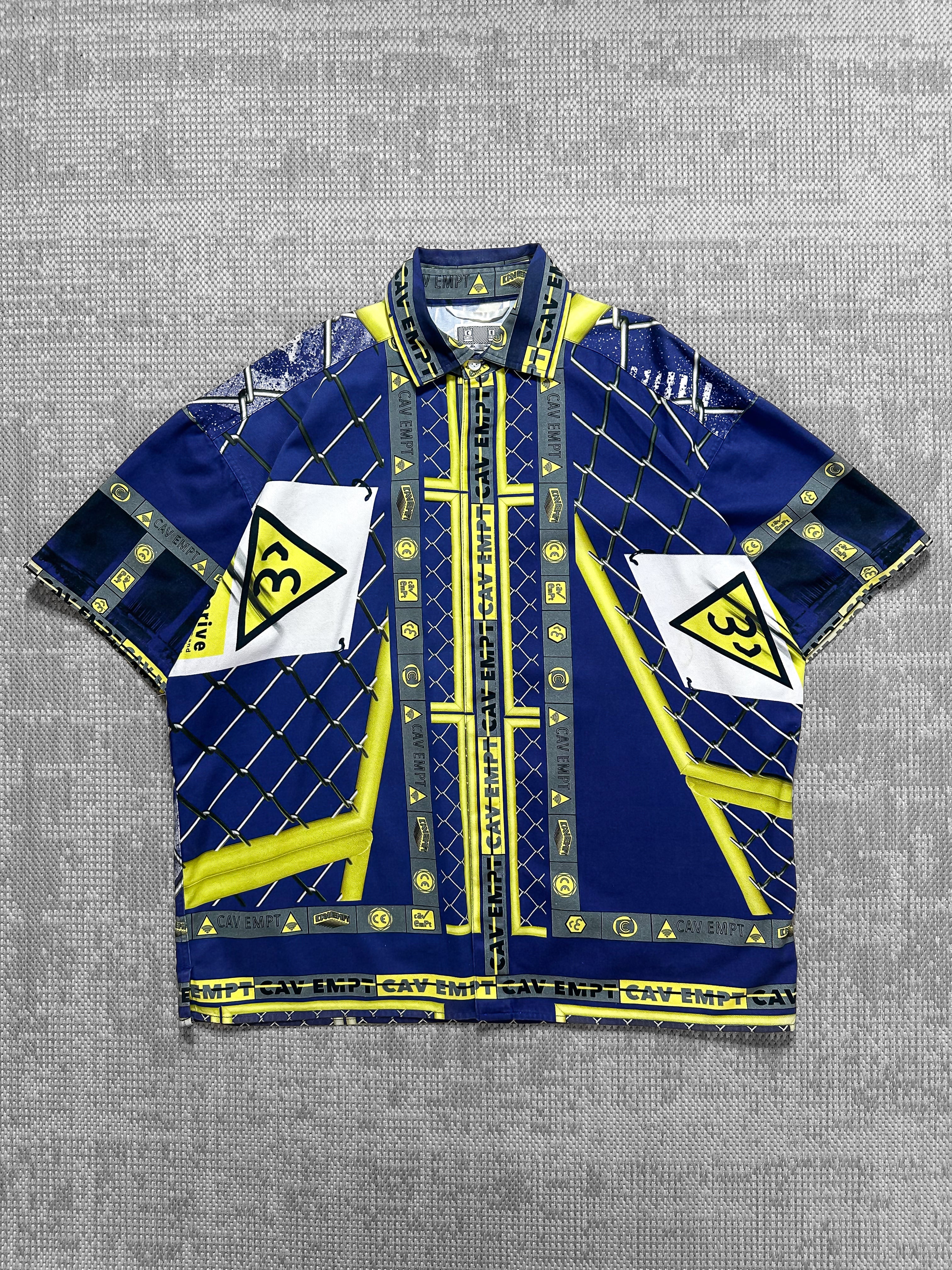 2010s Cav Empt Heavyweight Chainlink Graphic Short-Sleeve Shirt (M)