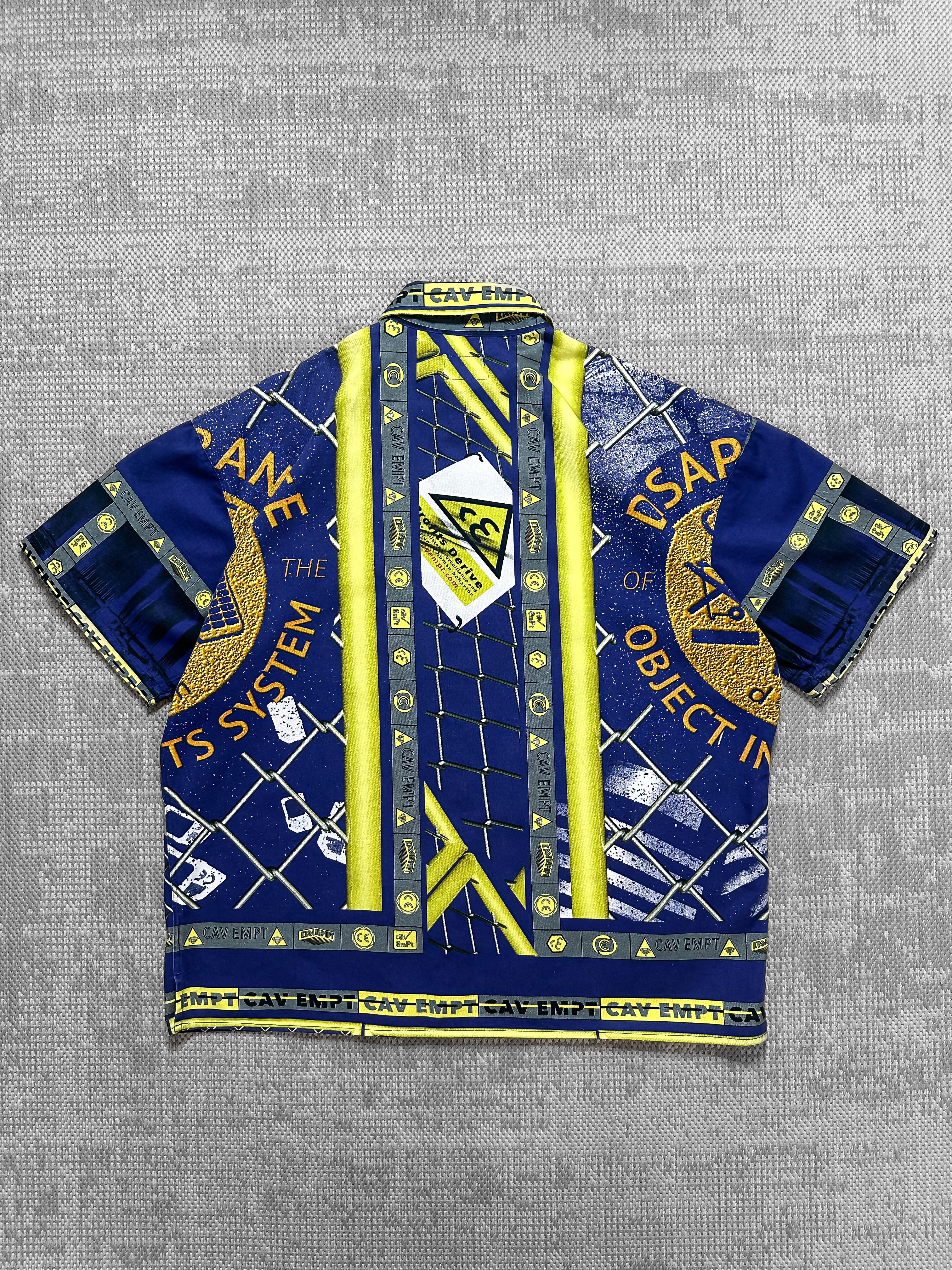 2010s Cav Empt Heavyweight Chainlink Graphic Short-Sleeve Shirt (M)