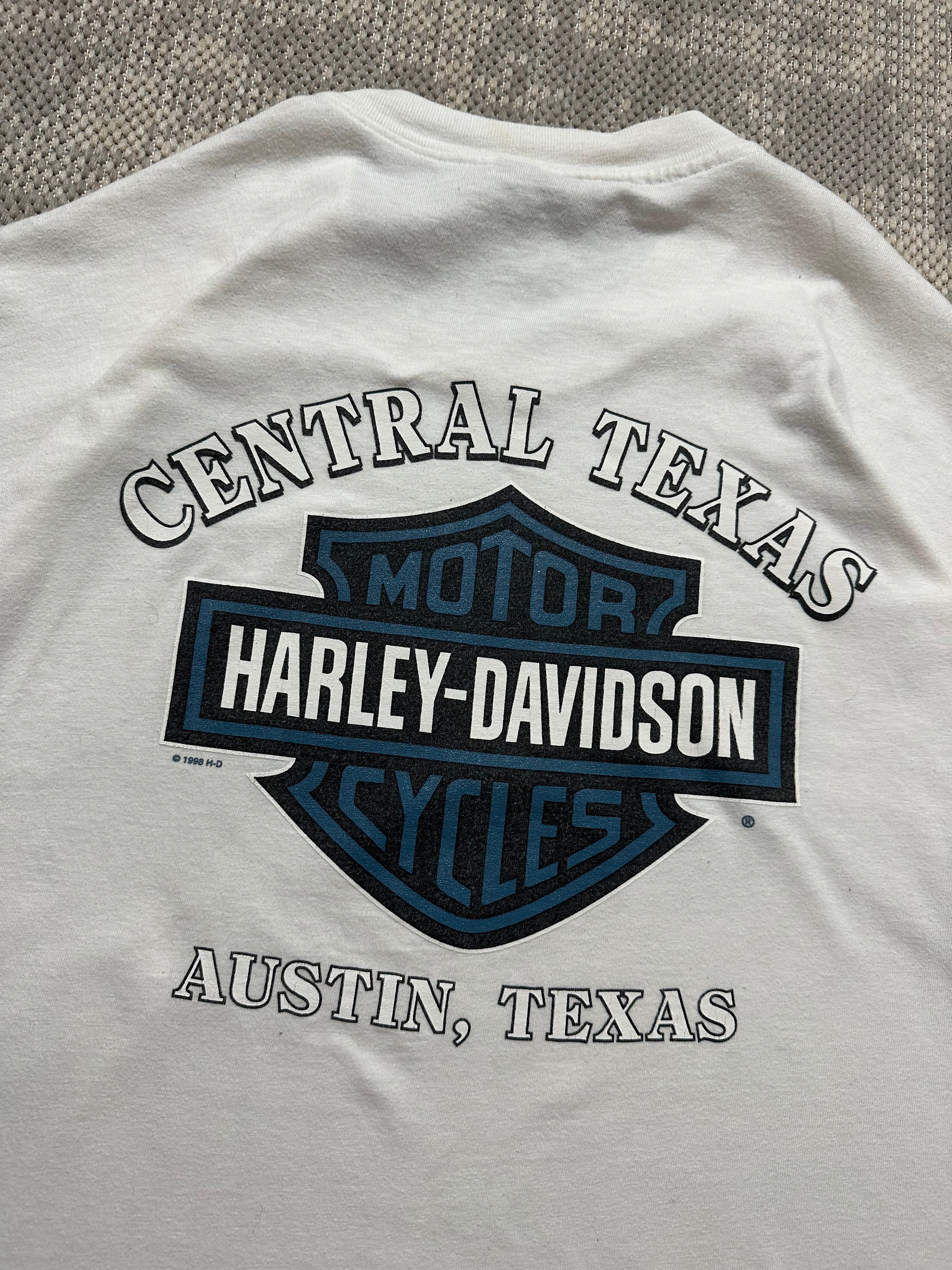 1990s Harley Davidson Angel Wings T-shirt (XL)