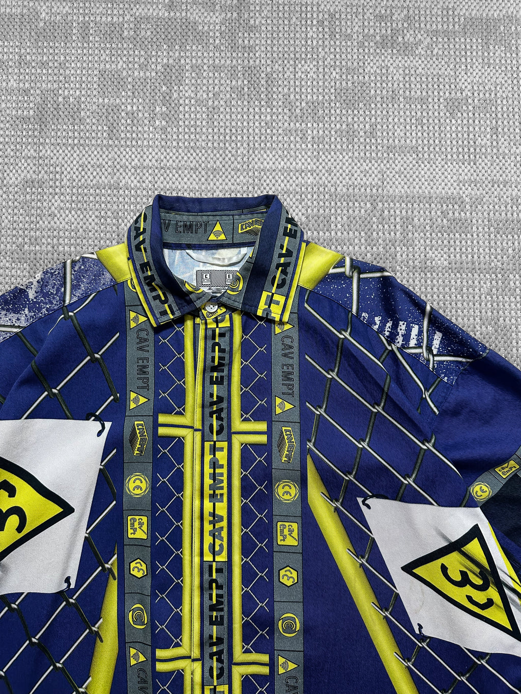 2010s Cav Empt Heavyweight Chainlink Graphic Short-Sleeve Shirt (M)