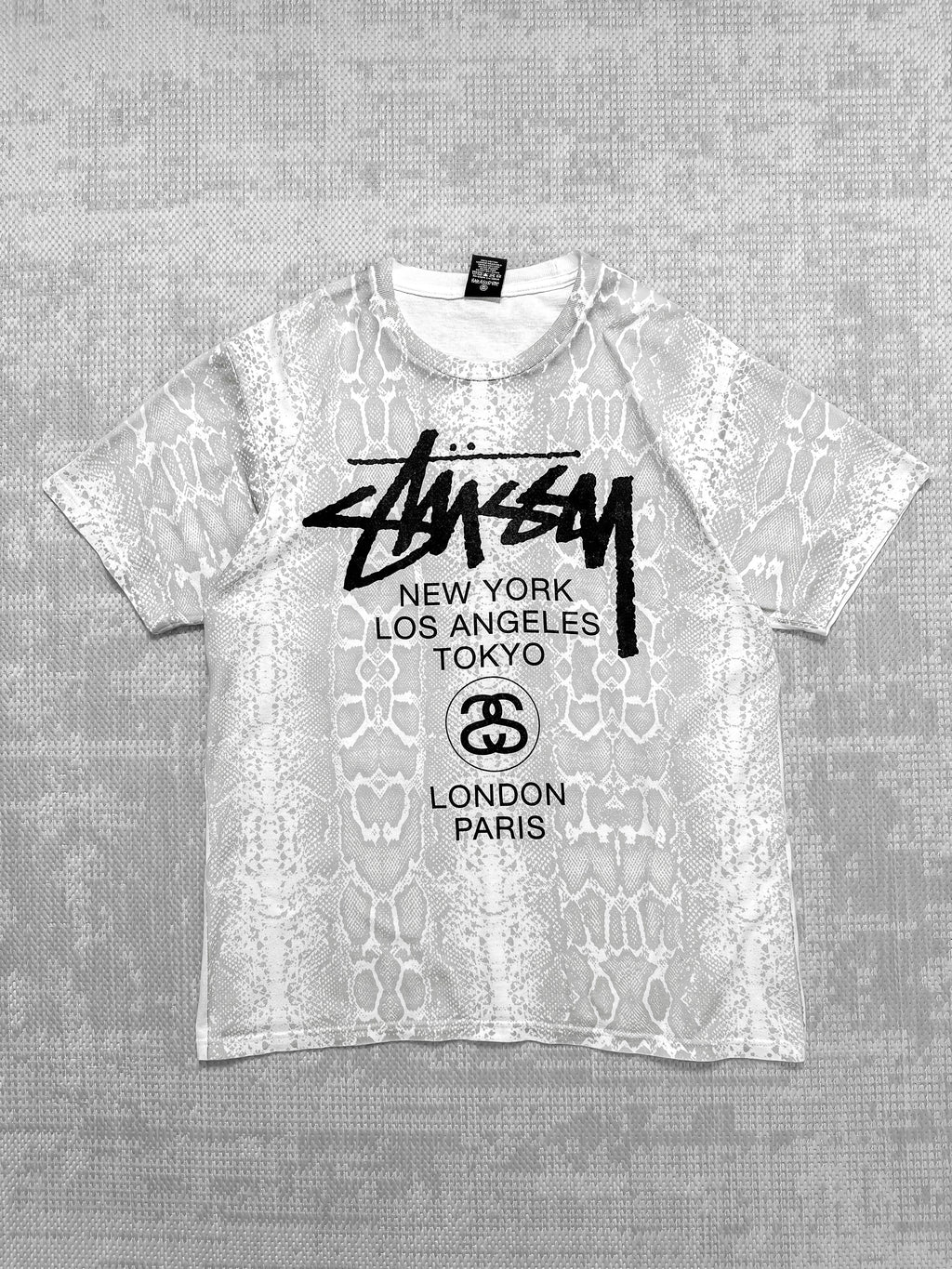 Stussy World Tour Snake Skin T-shirt (M)