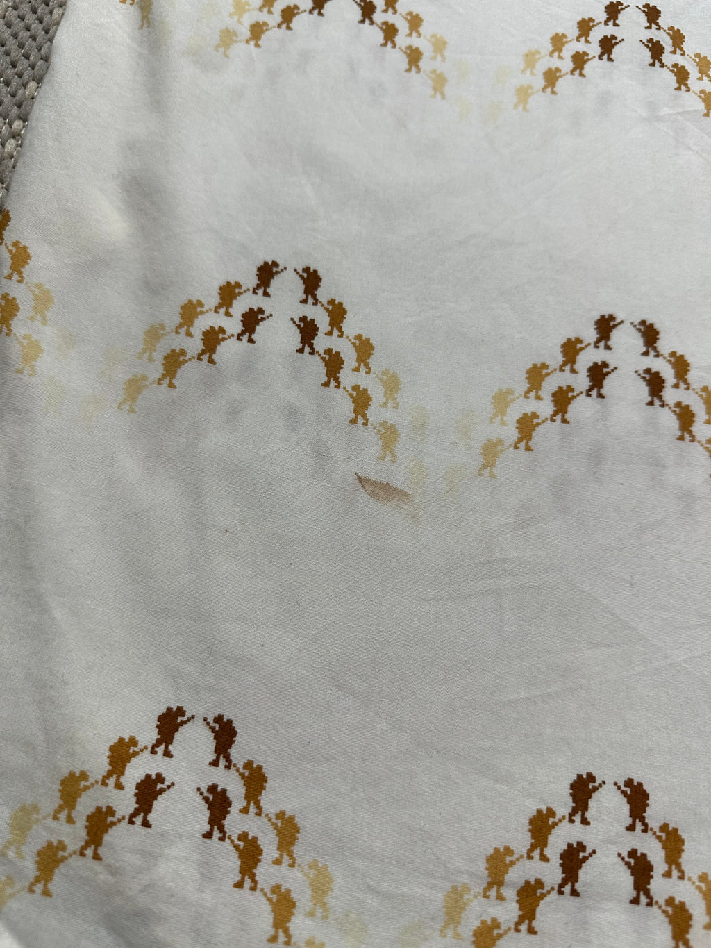 A Bathing Ape All Over Print Soldier Short Sleeve Shirt (M)