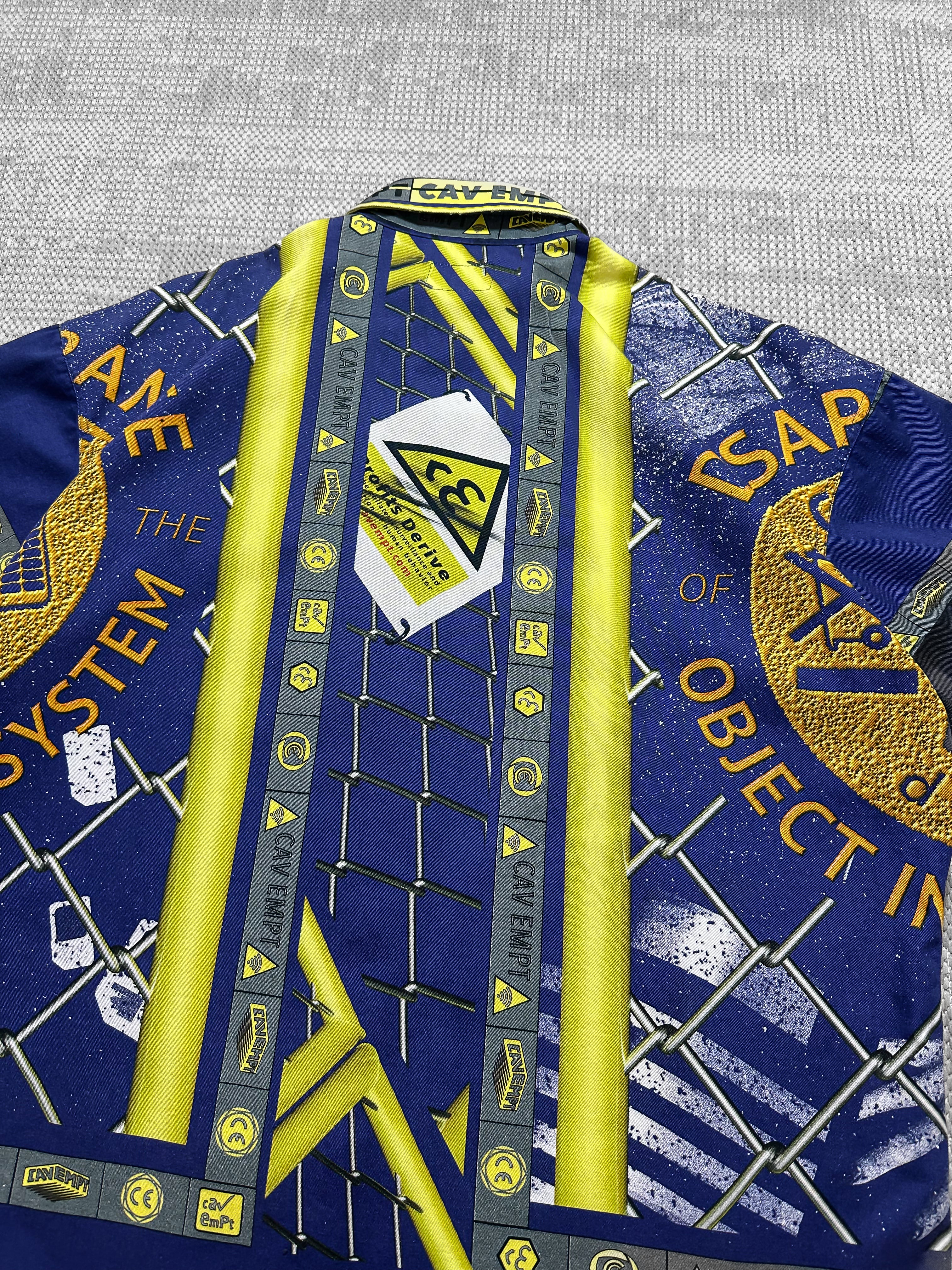 2010s Cav Empt Heavyweight Chainlink Graphic Short-Sleeve Shirt (M)