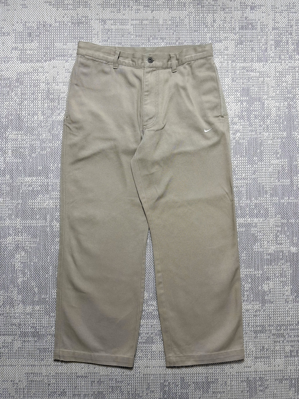 2000s Nike Embroidered Swoosh Trousers (32x27)