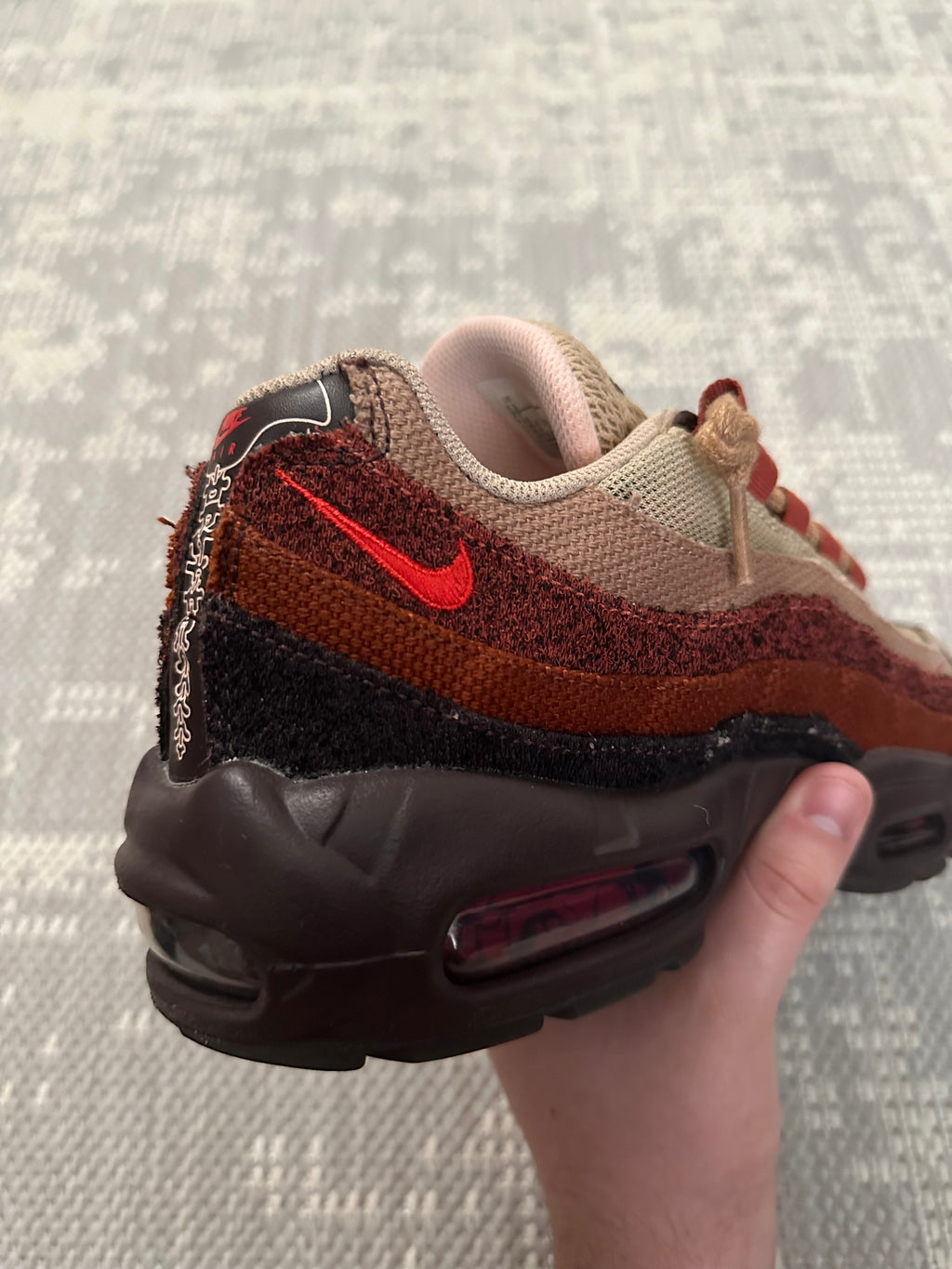 2022 Nike Air Max 95 Anatomy of Air - Spine (UK7)