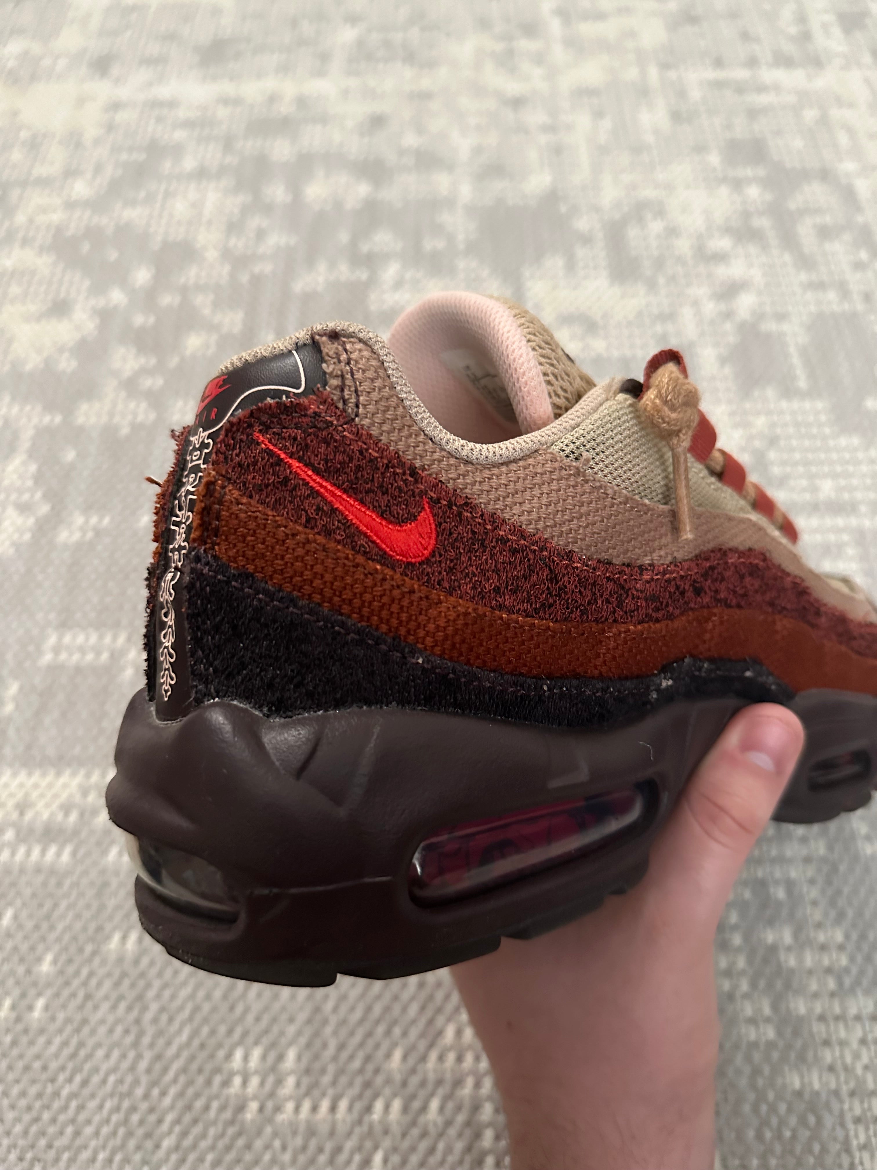 2022 Nike Air Max 95 Anatomy of Air - Spine (UK7)