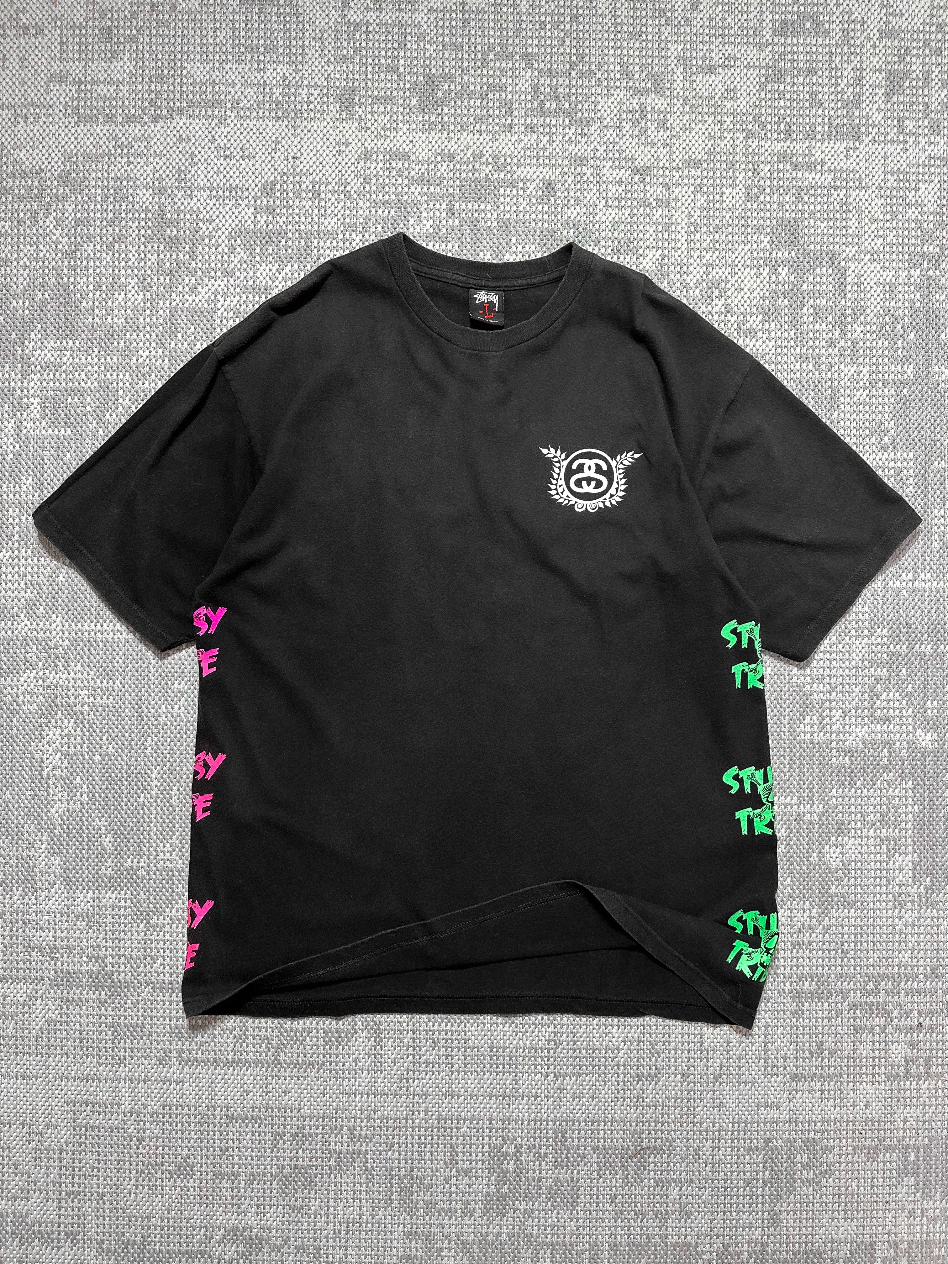 2000s Stussy Tribe Graphic T-Shirt (L)