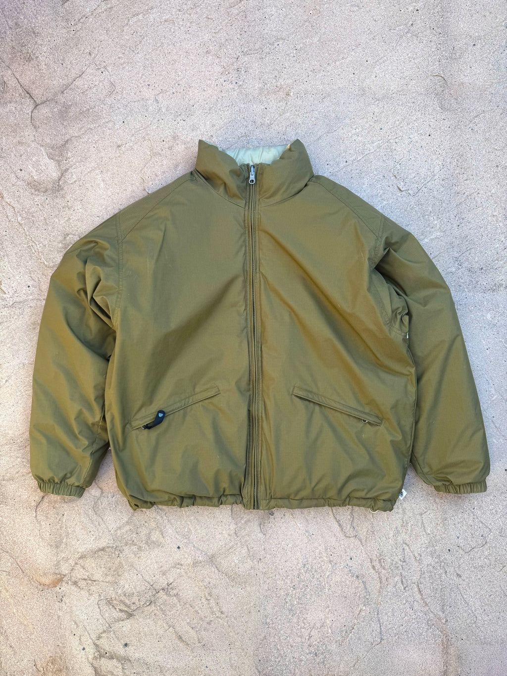 Nike ACG Reversible Down Puffer Jacket – Light Sage Green / Olive Green (XL)