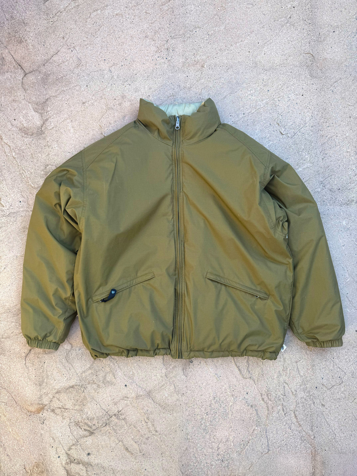 Nike ACG Reversible Down Puffer Jacket – Light Sage Green / Olive Green (XL)