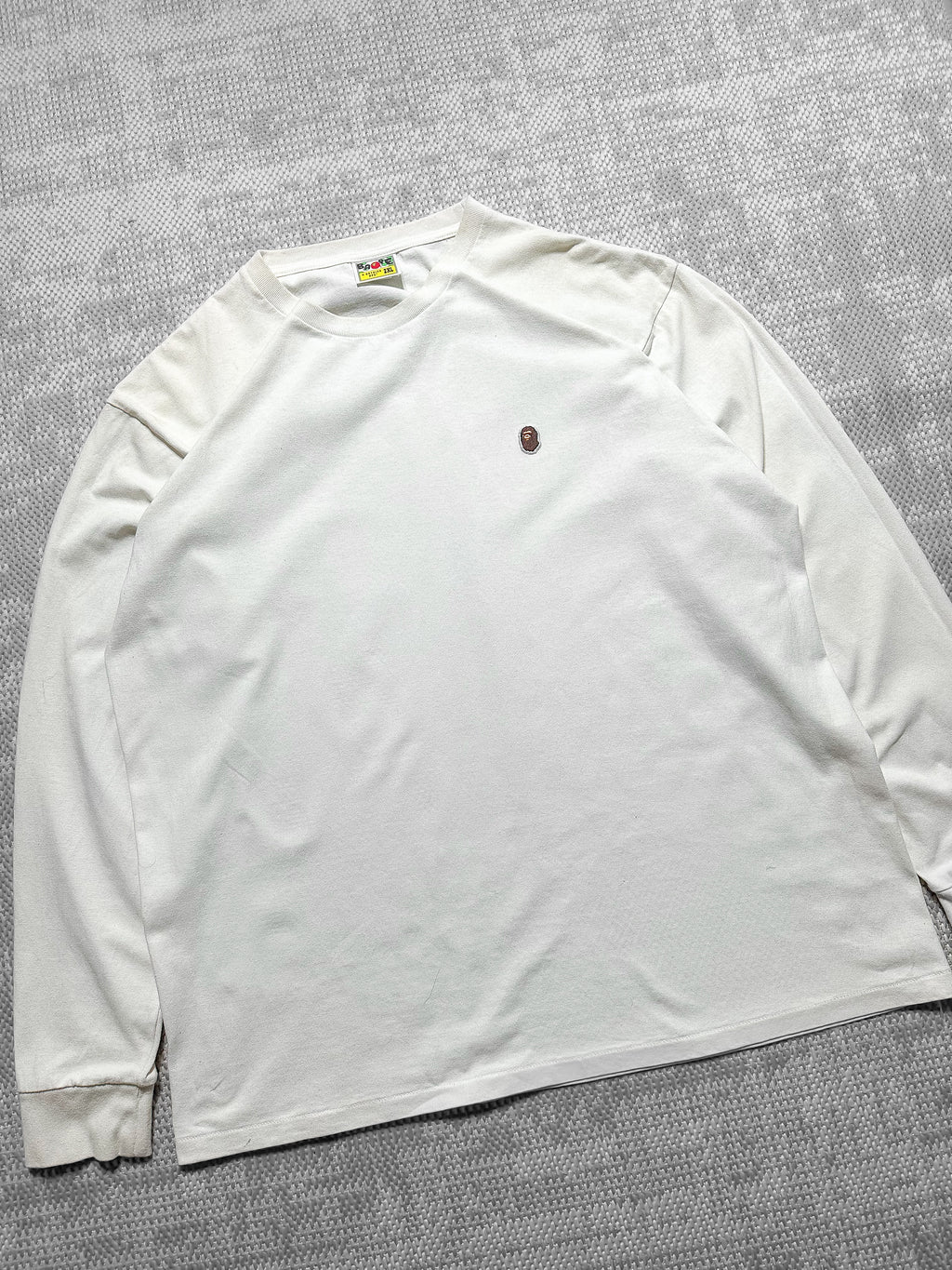 Bape Ape Head Logo Long-sleeve T-shirt (XXL)