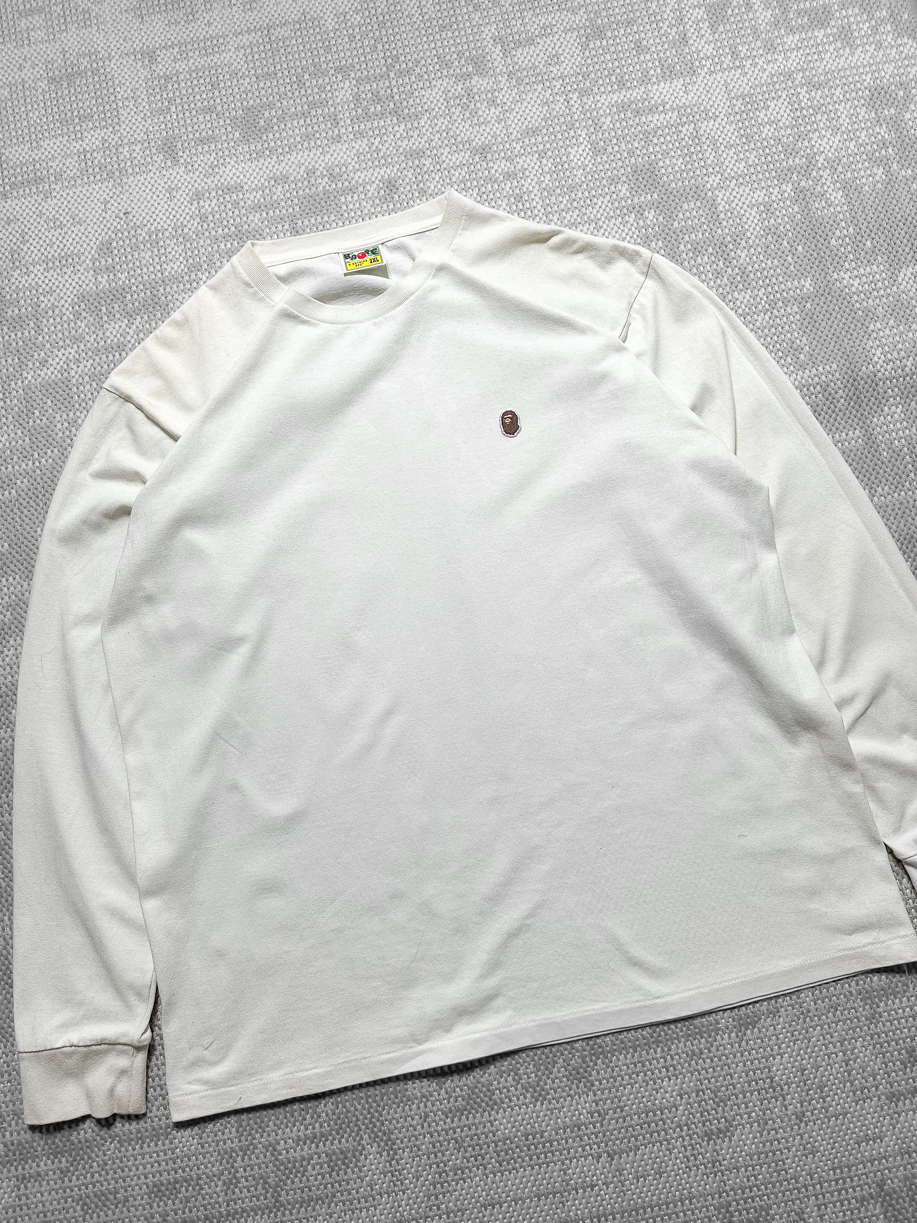 Bape Ape Head Logo Long-sleeve T-shirt (XXL)