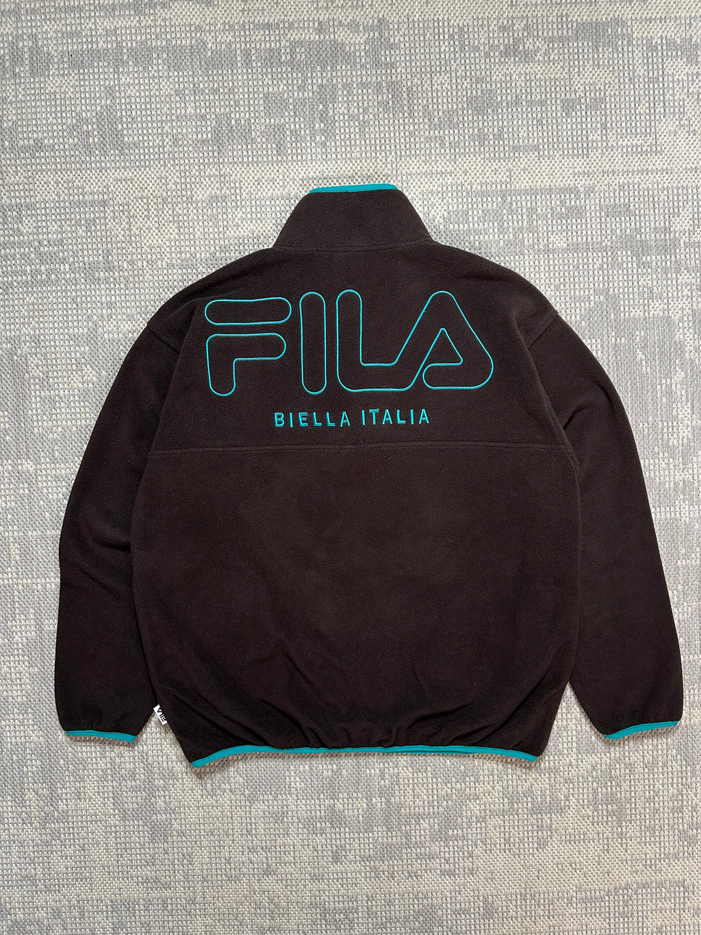 2000s Fila Fleece Pullover Back Spellout