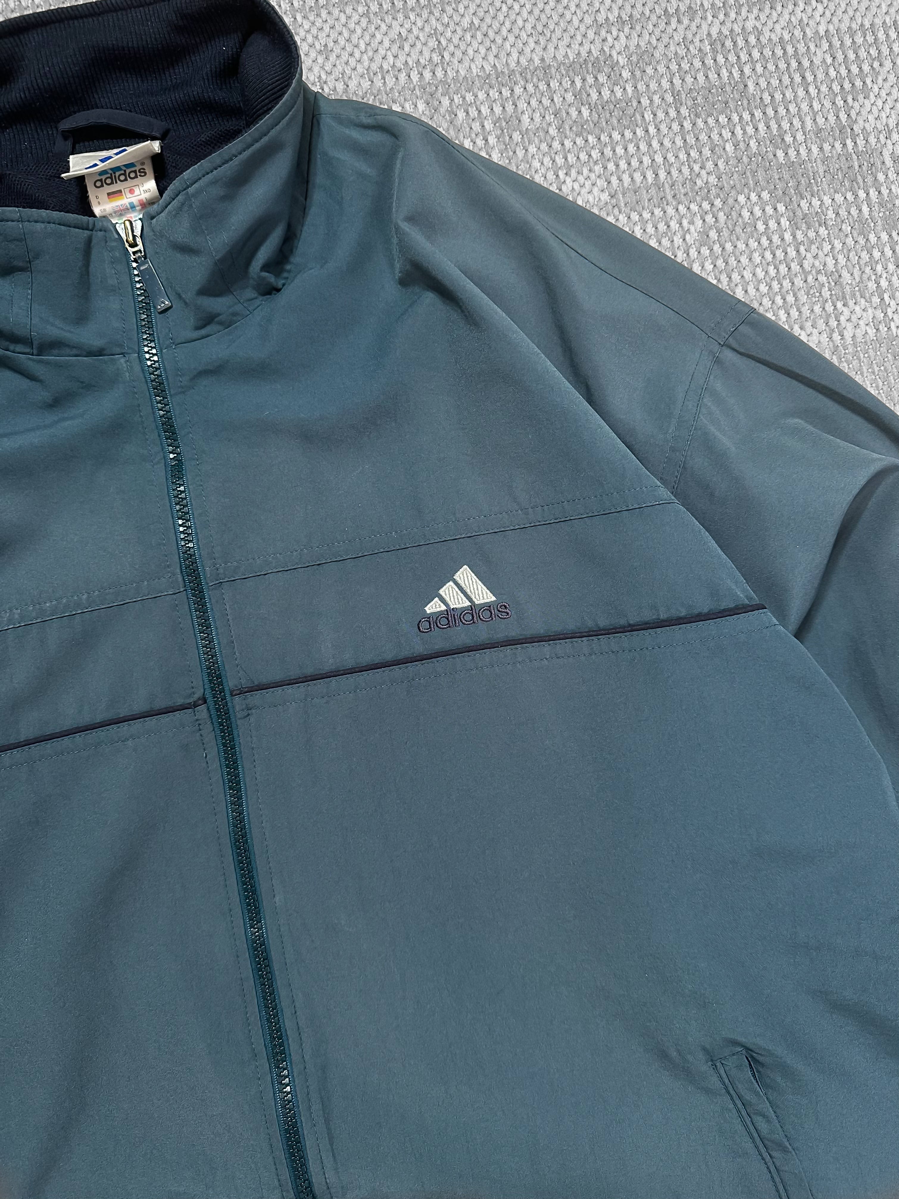 1990s Adidas Lightweight Embroidered Jacket (XXL)