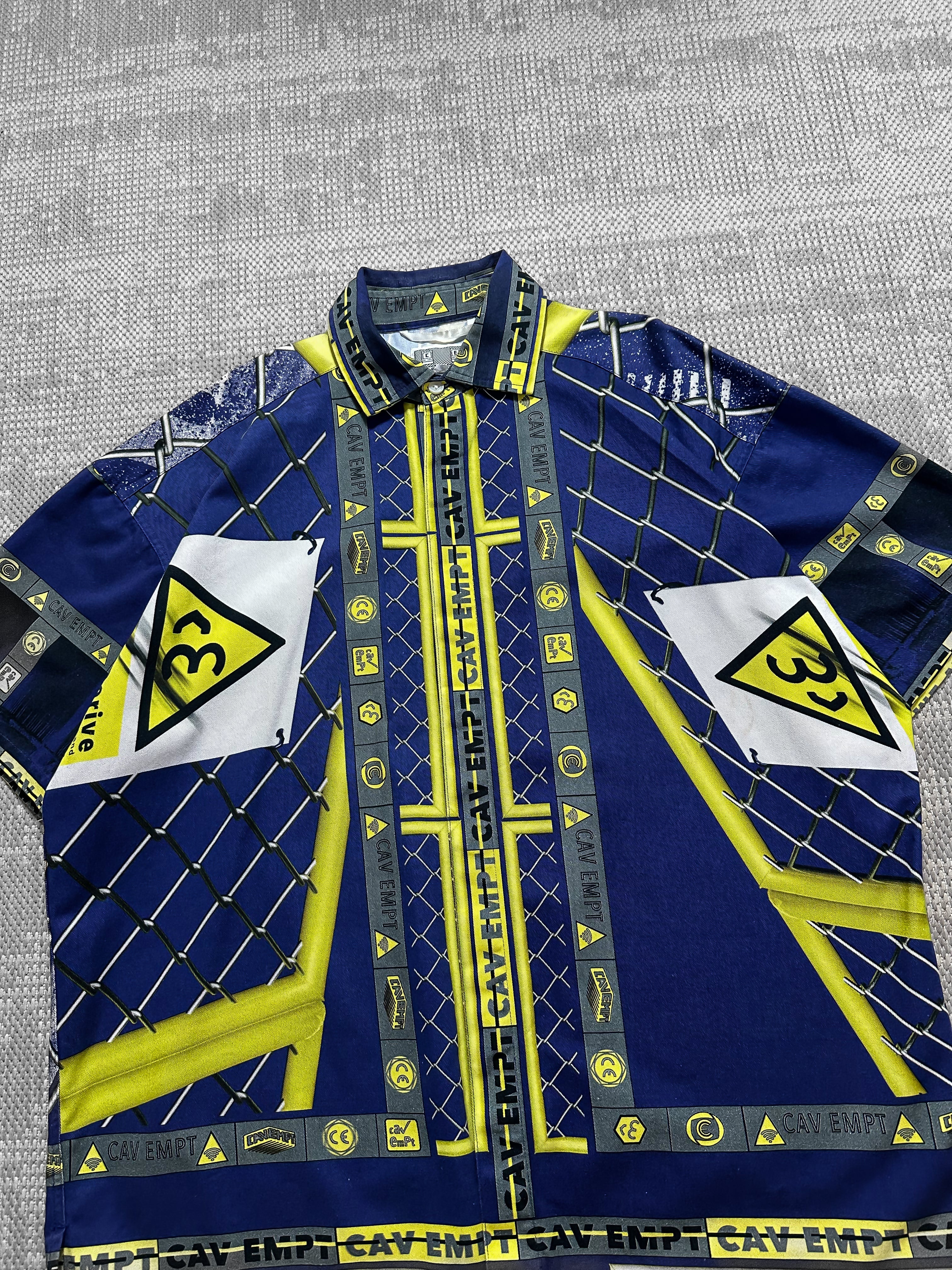 2010s Cav Empt Heavyweight Chainlink Graphic Short-Sleeve Shirt (M)