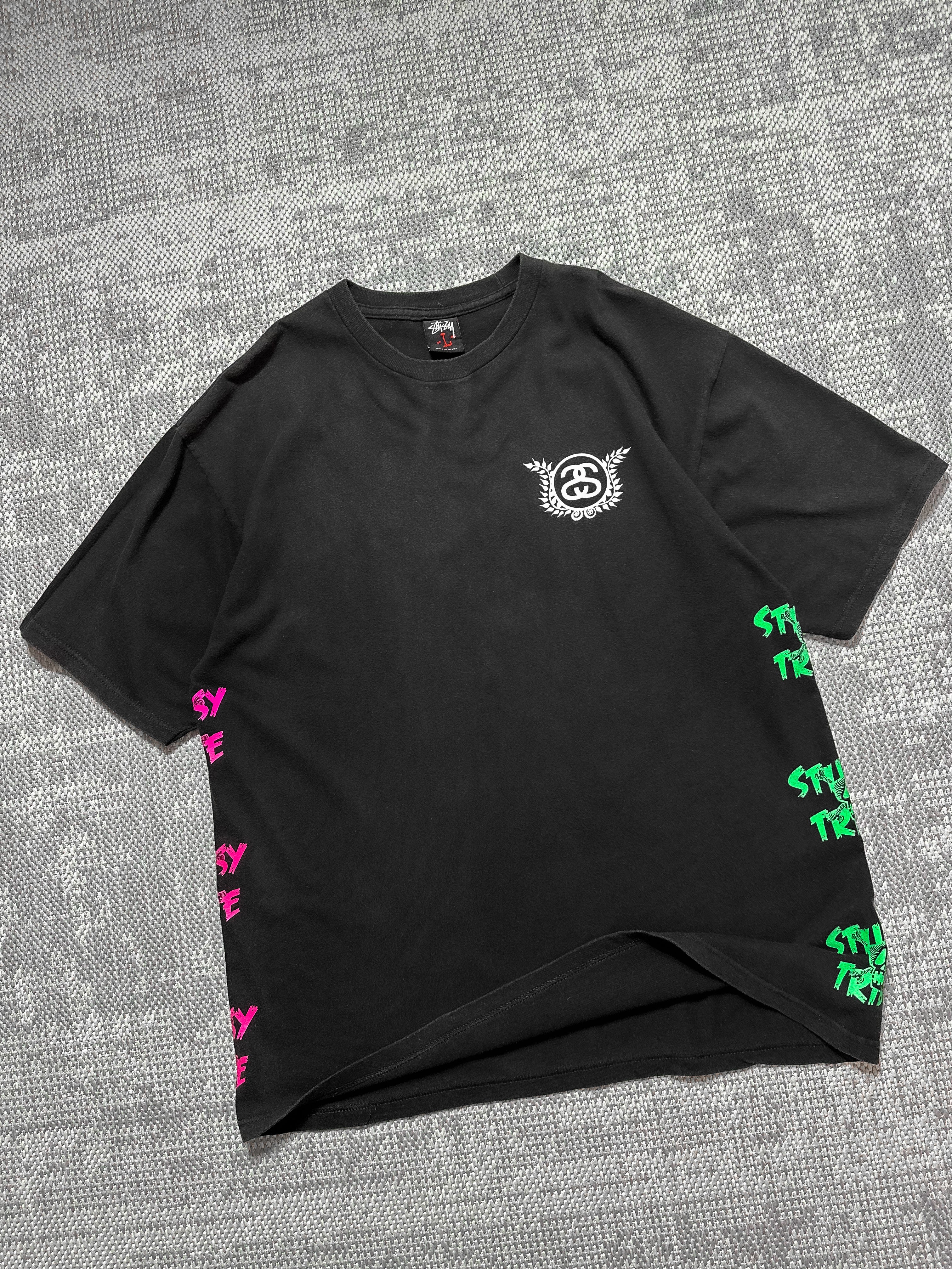 2000s Stussy Tribe Graphic T-Shirt (L)