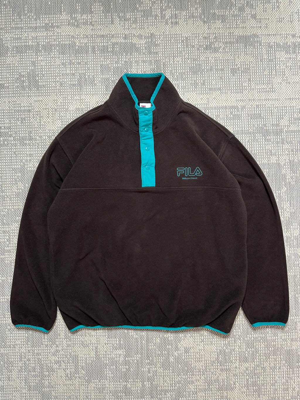 2000s Fila Fleece Pullover Back Spellout