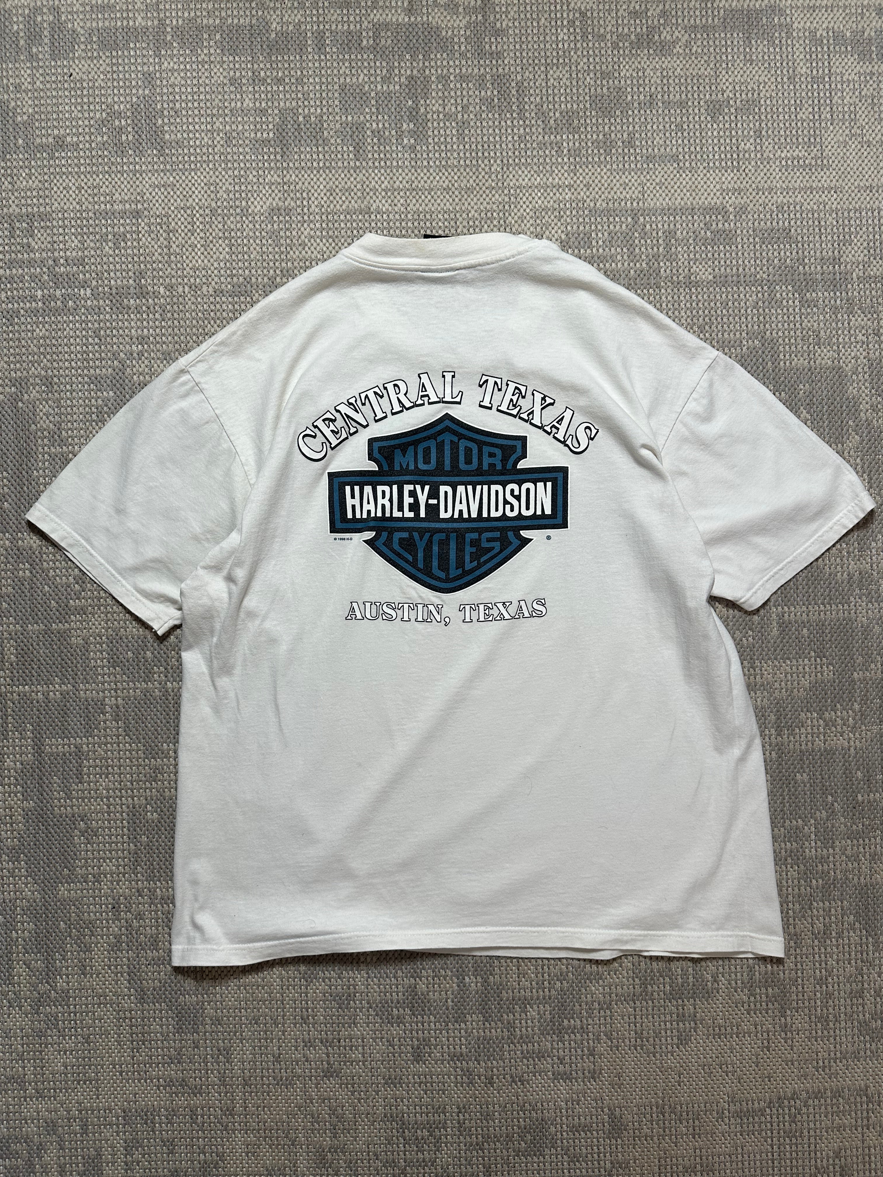 1990s Harley Davidson Angel Wings T-shirt (XL)