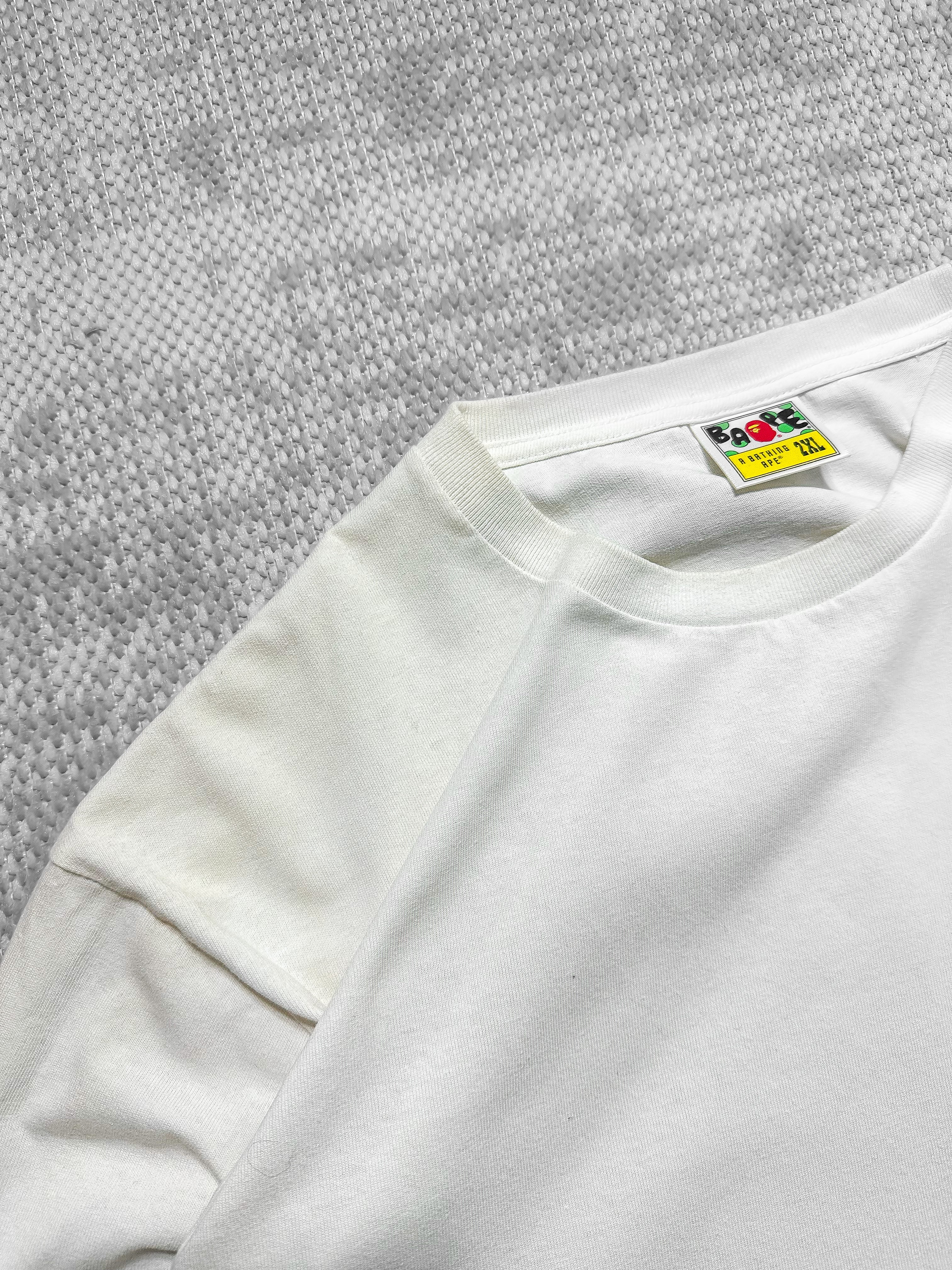 Bape Ape Head Logo Long-sleeve T-shirt (XXL)