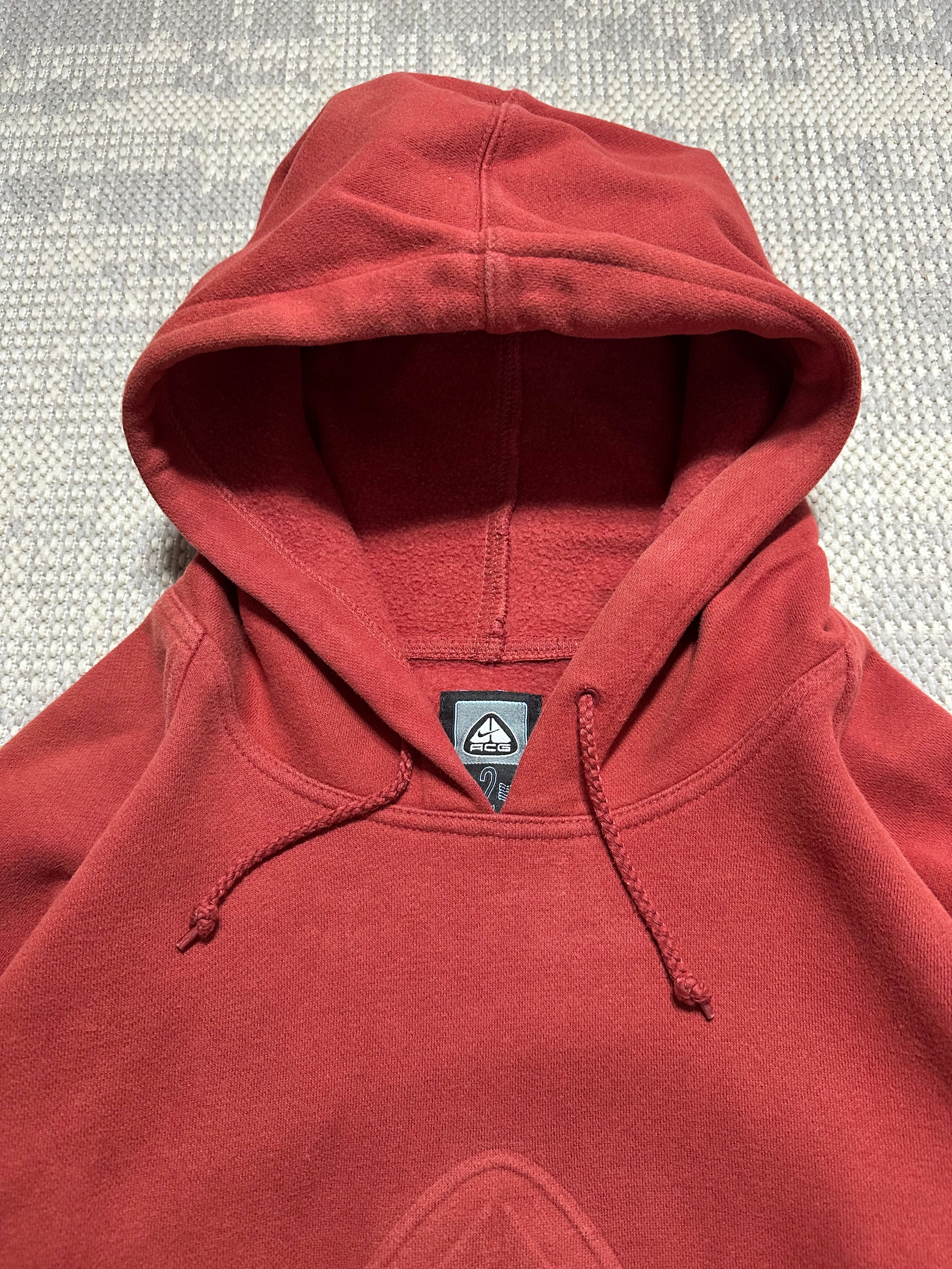 1990s Nike ACG RARE Embossed Logo Hoodie (L)