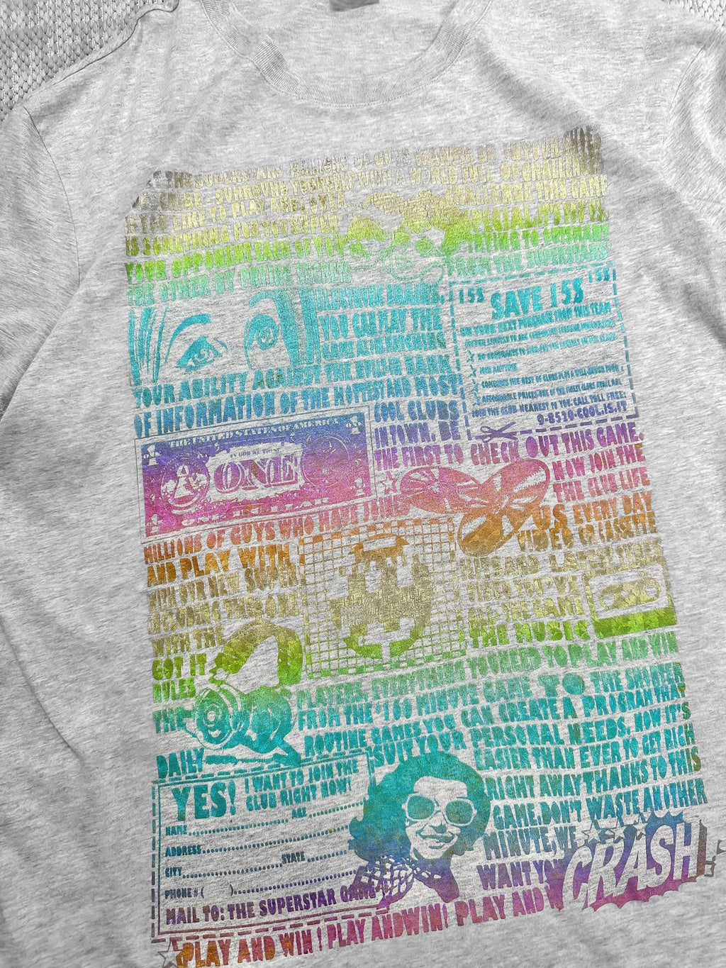 2010s Dolce & Gabbana Rainbow Comic Graphic T-shirt (XXL)