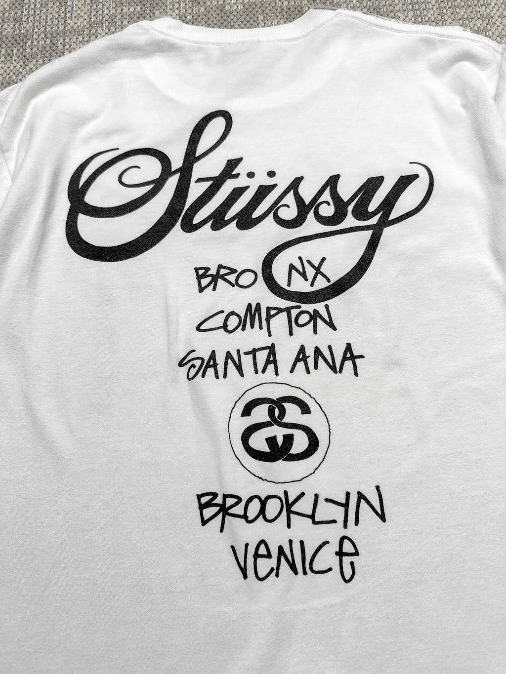 Stussy World Tour Snake Skin T-shirt (M)