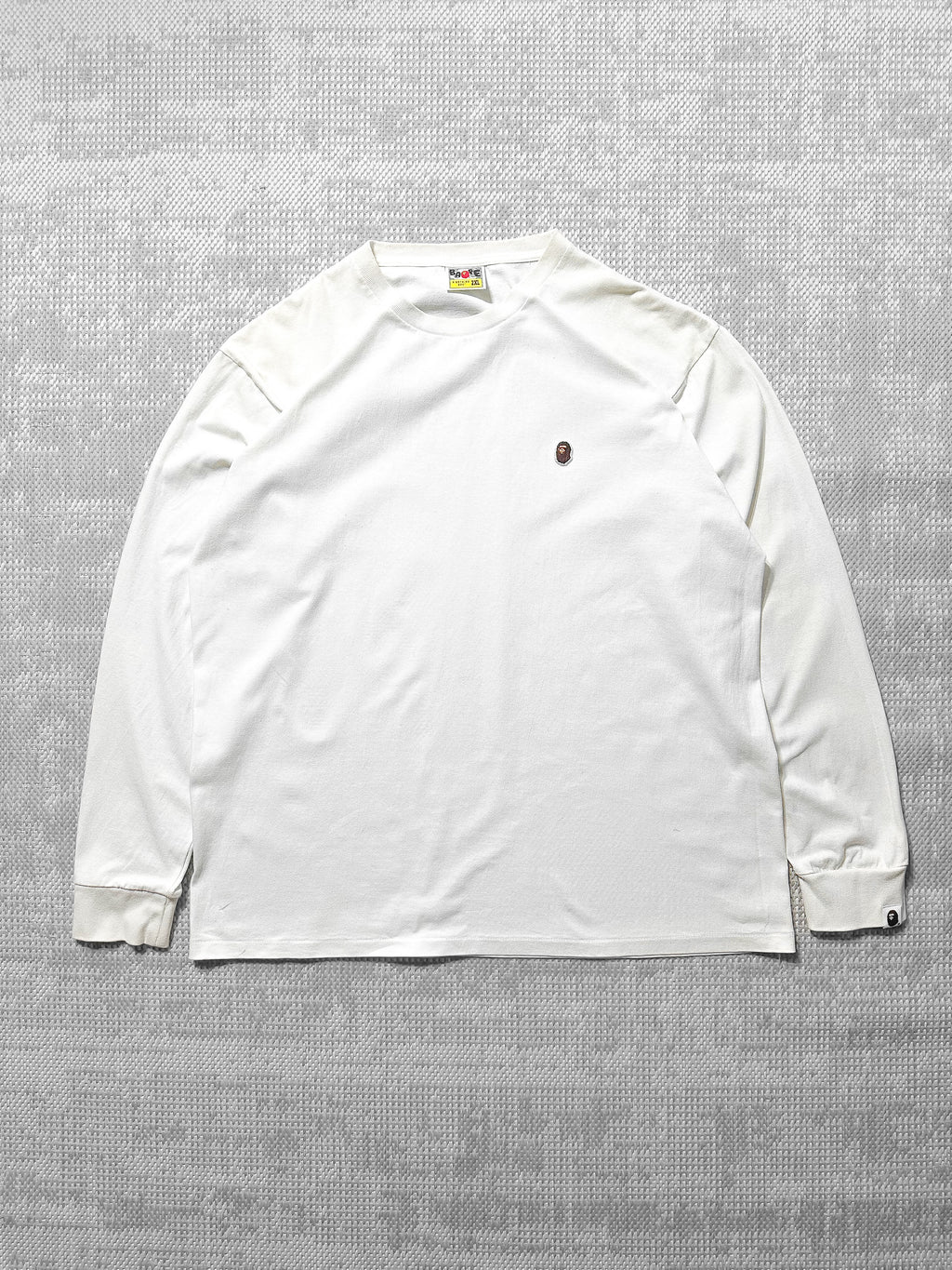 Bape Ape Head Logo Long-sleeve T-shirt (XXL)