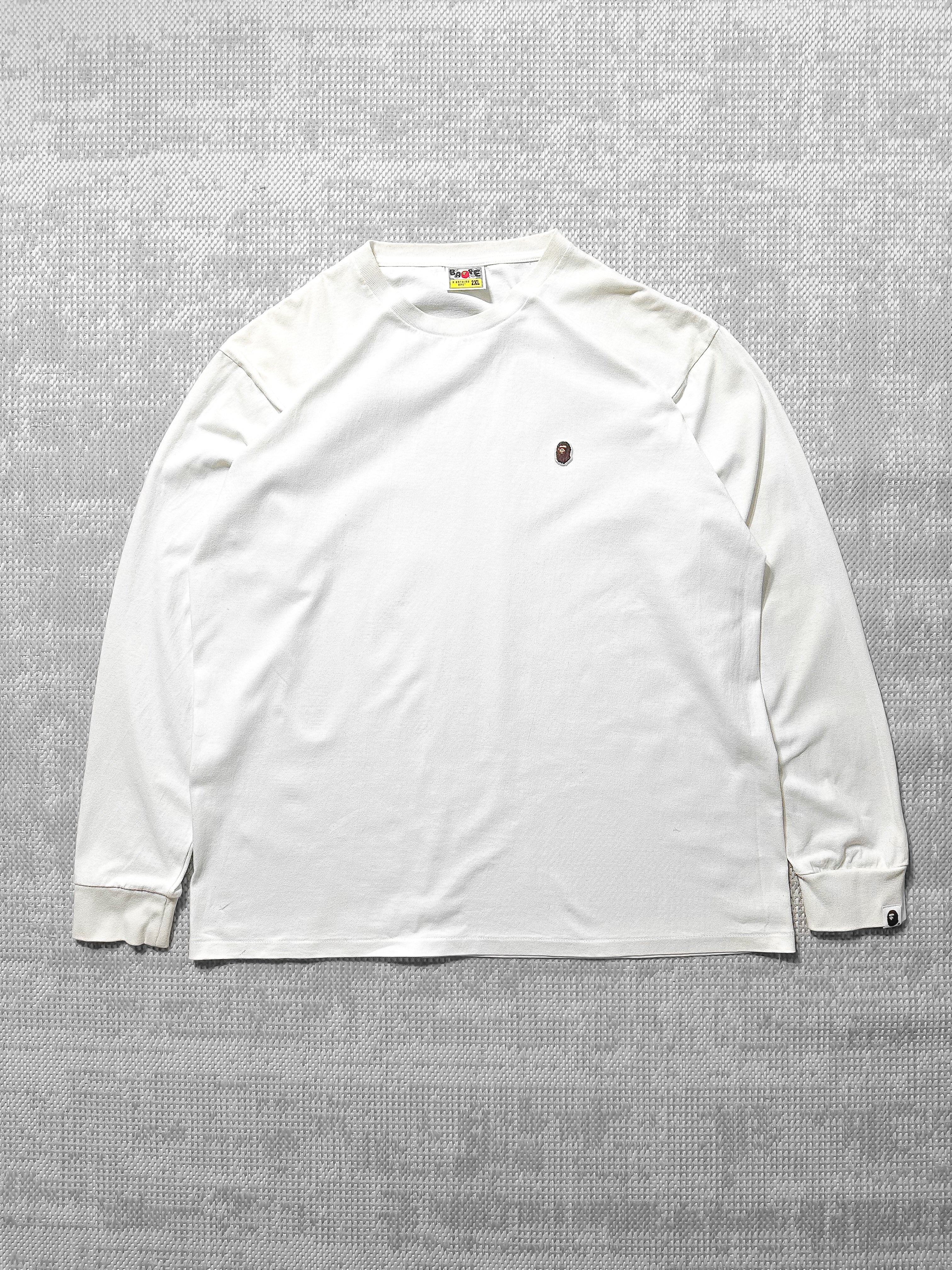Bape Ape Head Logo Long-sleeve T-shirt (XXL)