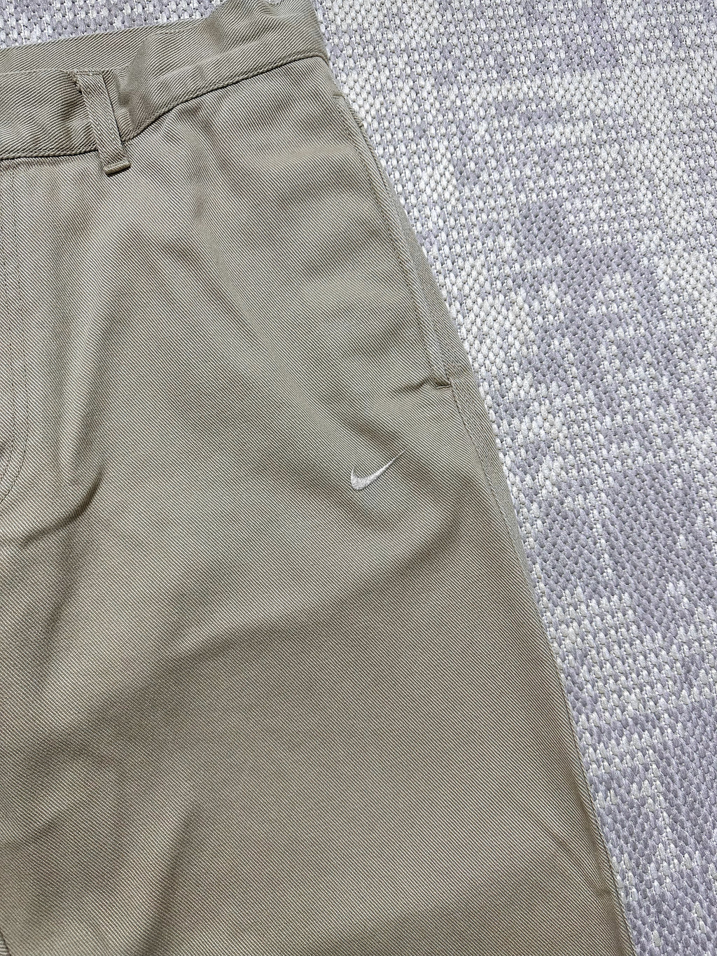 2000s Nike Embroidered Swoosh Trousers (32x27)