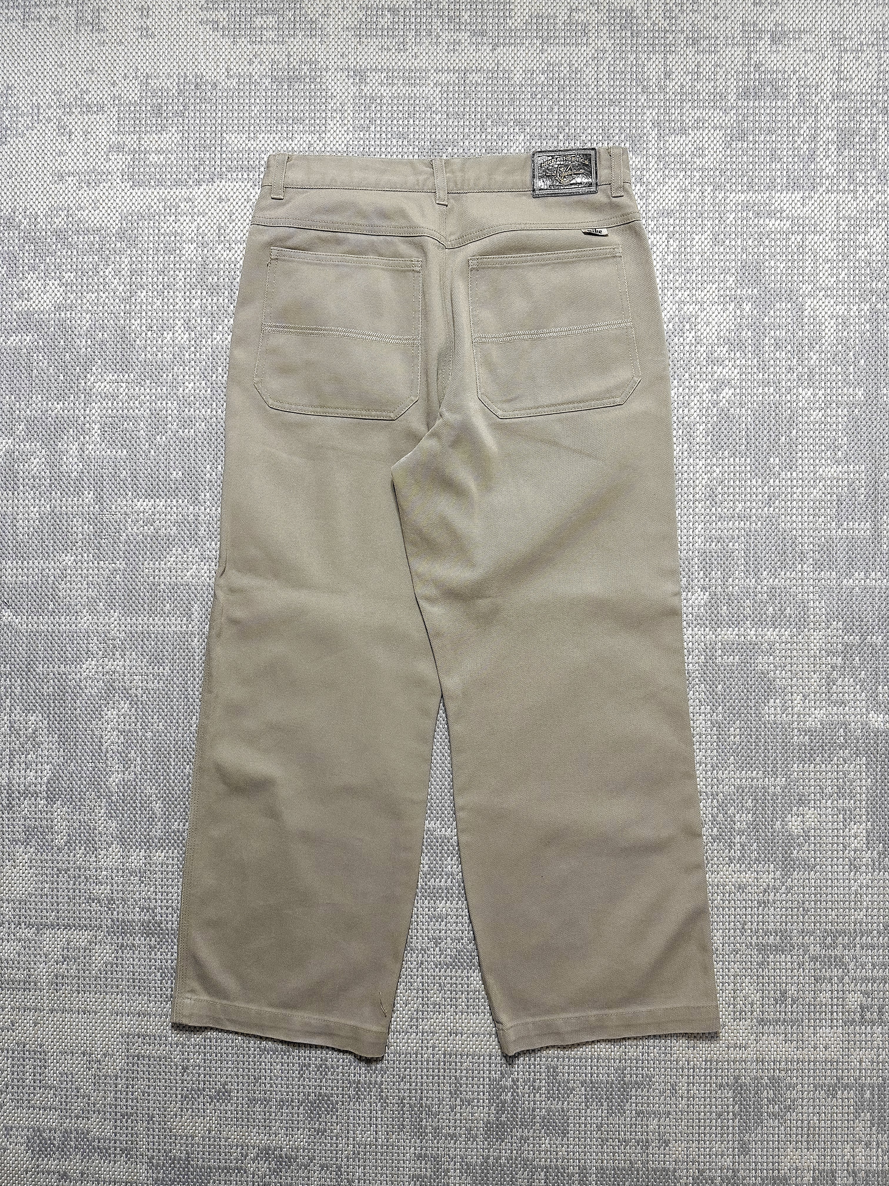 2000s Nike Embroidered Swoosh Trousers (32x27)