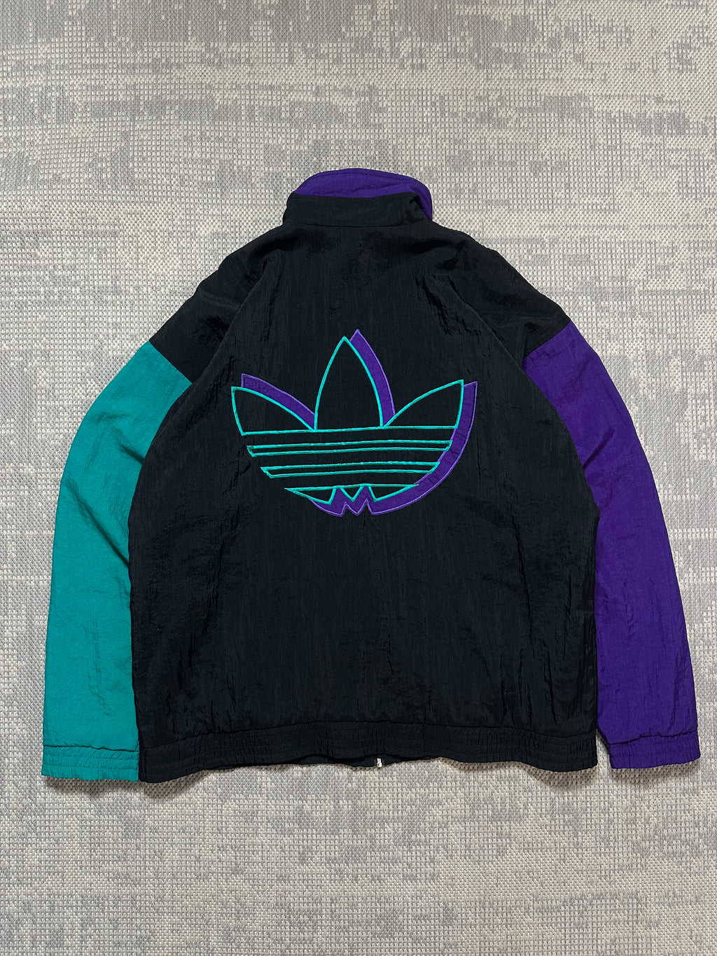 1990s Adidas Embroidered Adidas Trefoil Logo Jacket (L)