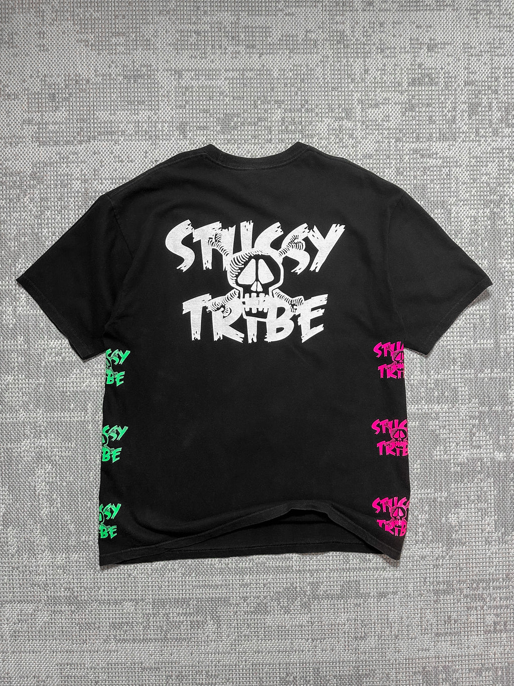2000s Stussy Tribe Graphic T-Shirt (L)