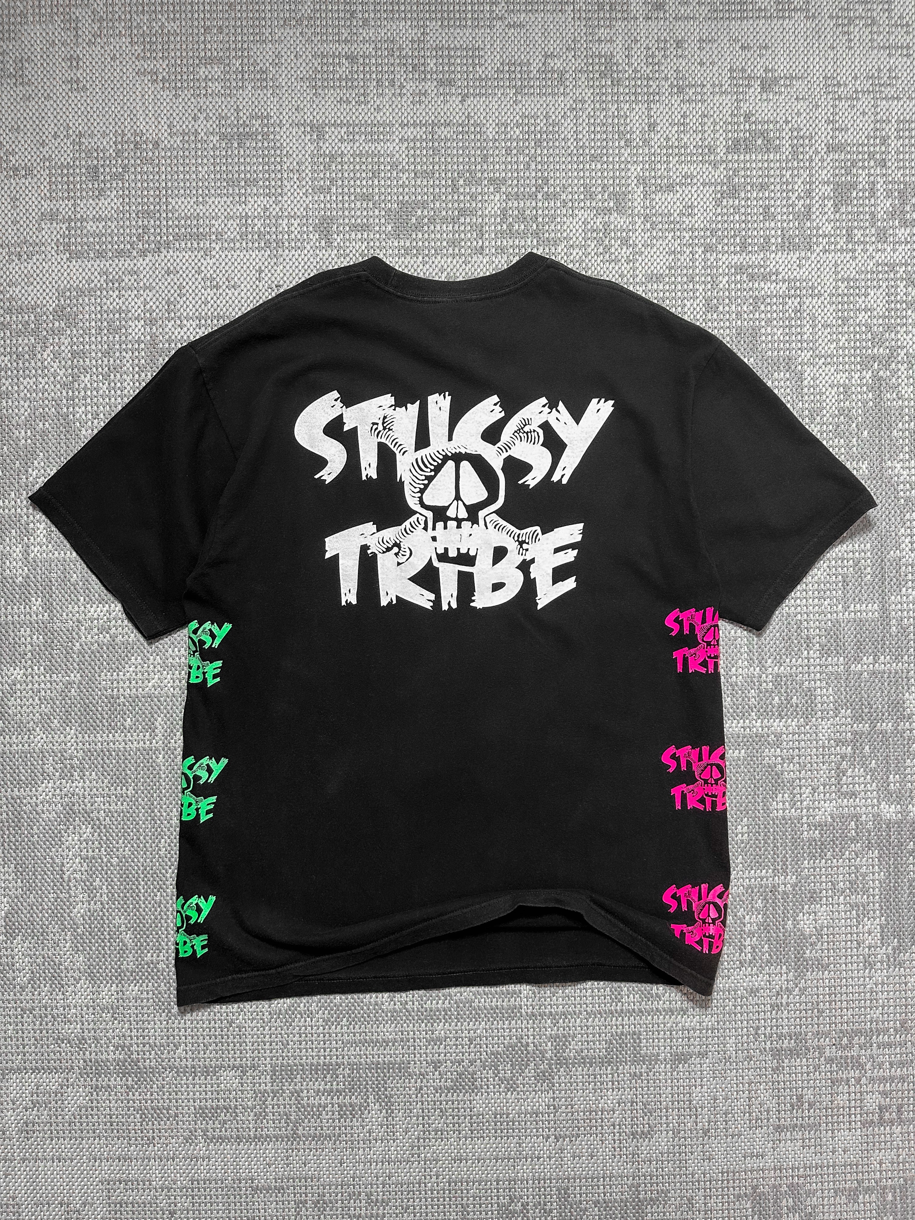 2000s Stussy Tribe Graphic T-Shirt (L)