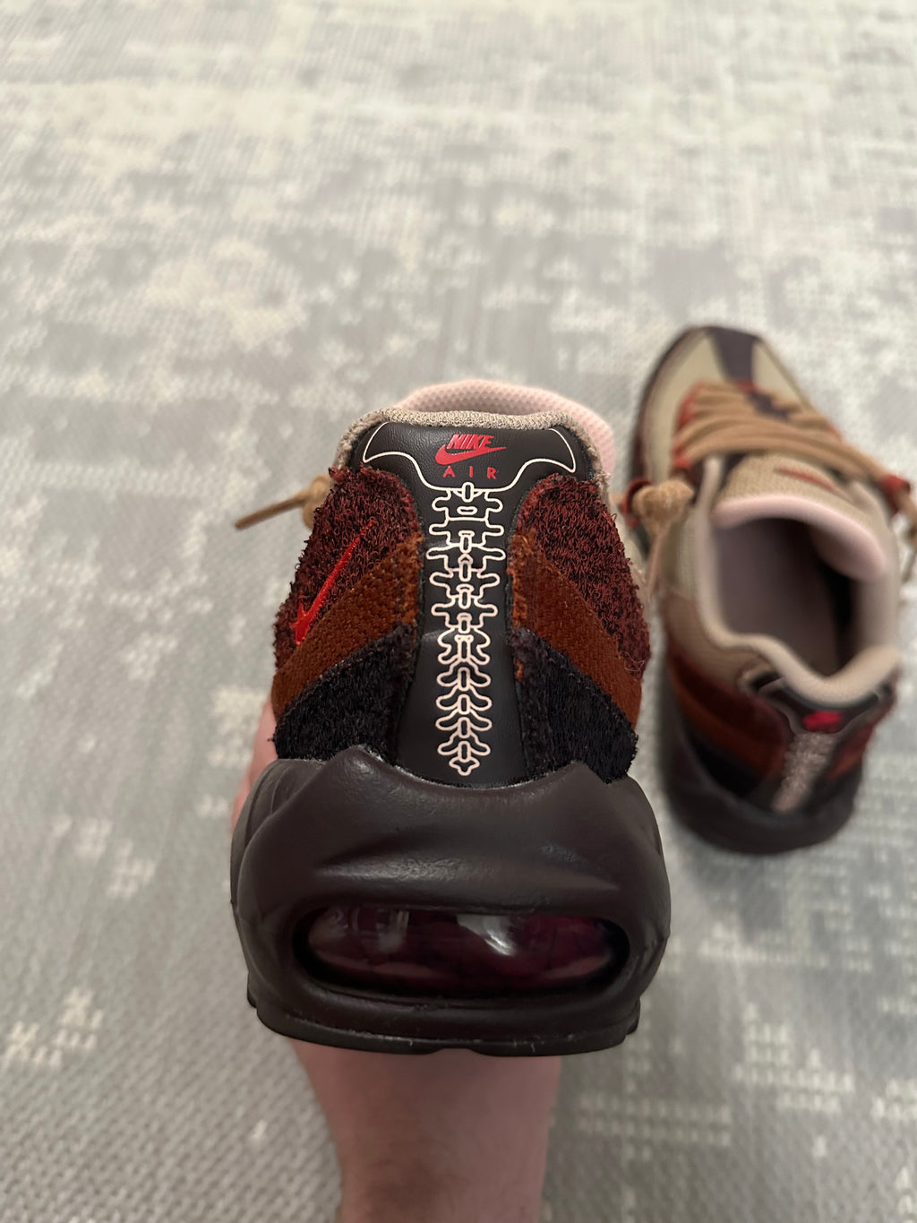 2022 Nike Air Max 95 Anatomy of Air - Spine (UK7)