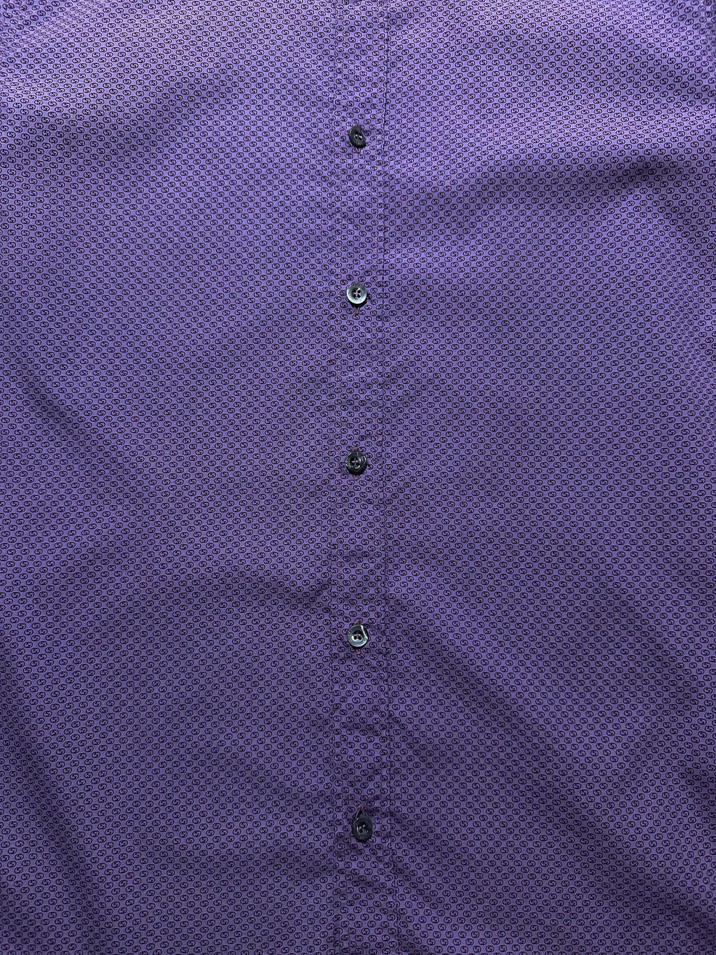 1990s Gucci Micro GG Monogram Long-Sleeve Shirt (M)