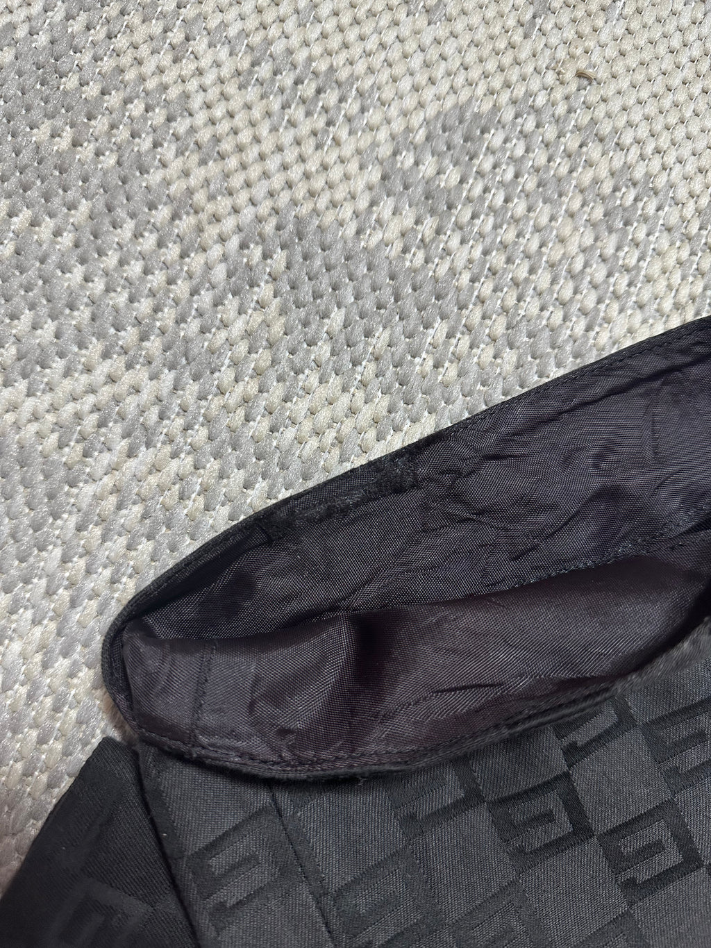 2000s Gucci Tom Ford Runway Logo Trousers (32x33)